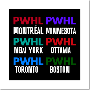 All PWHL MEMEBERS Posters and Art